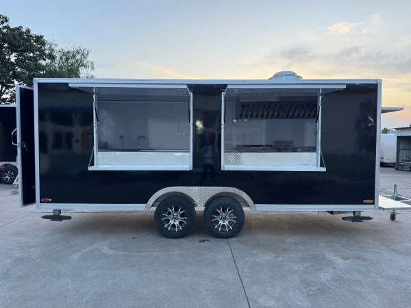 Multi Window Square Vending Trailer