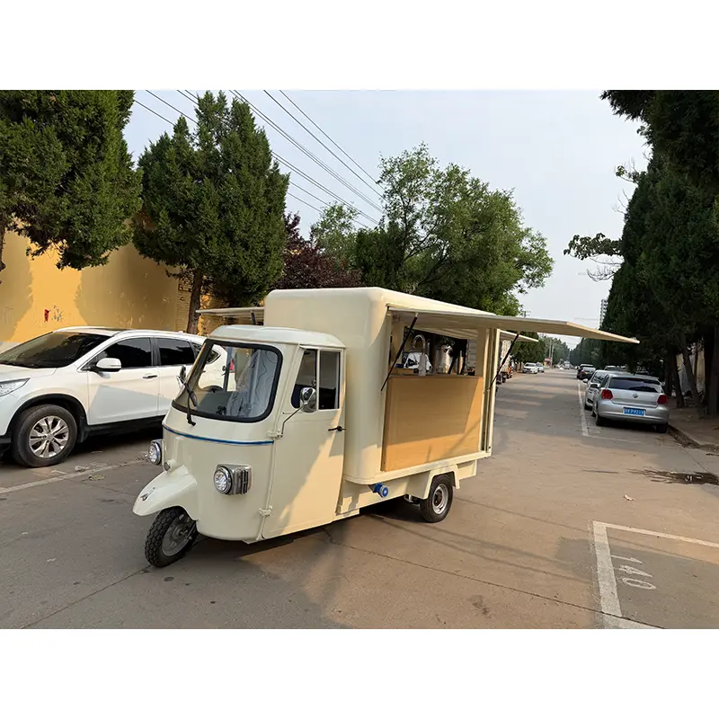 Piaggio एप मोबाइल कफी बार ट्रक